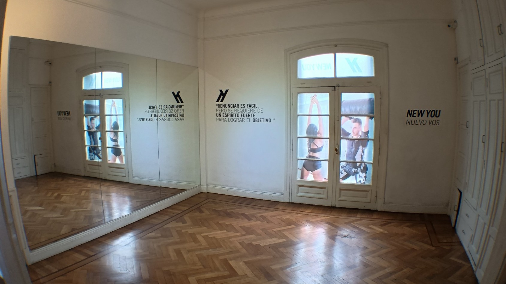 2 Amb de 56 m² al frente con Balcon Frances sobre Av. Santa Fe ideal vivienda/Show Room/oficina comercial