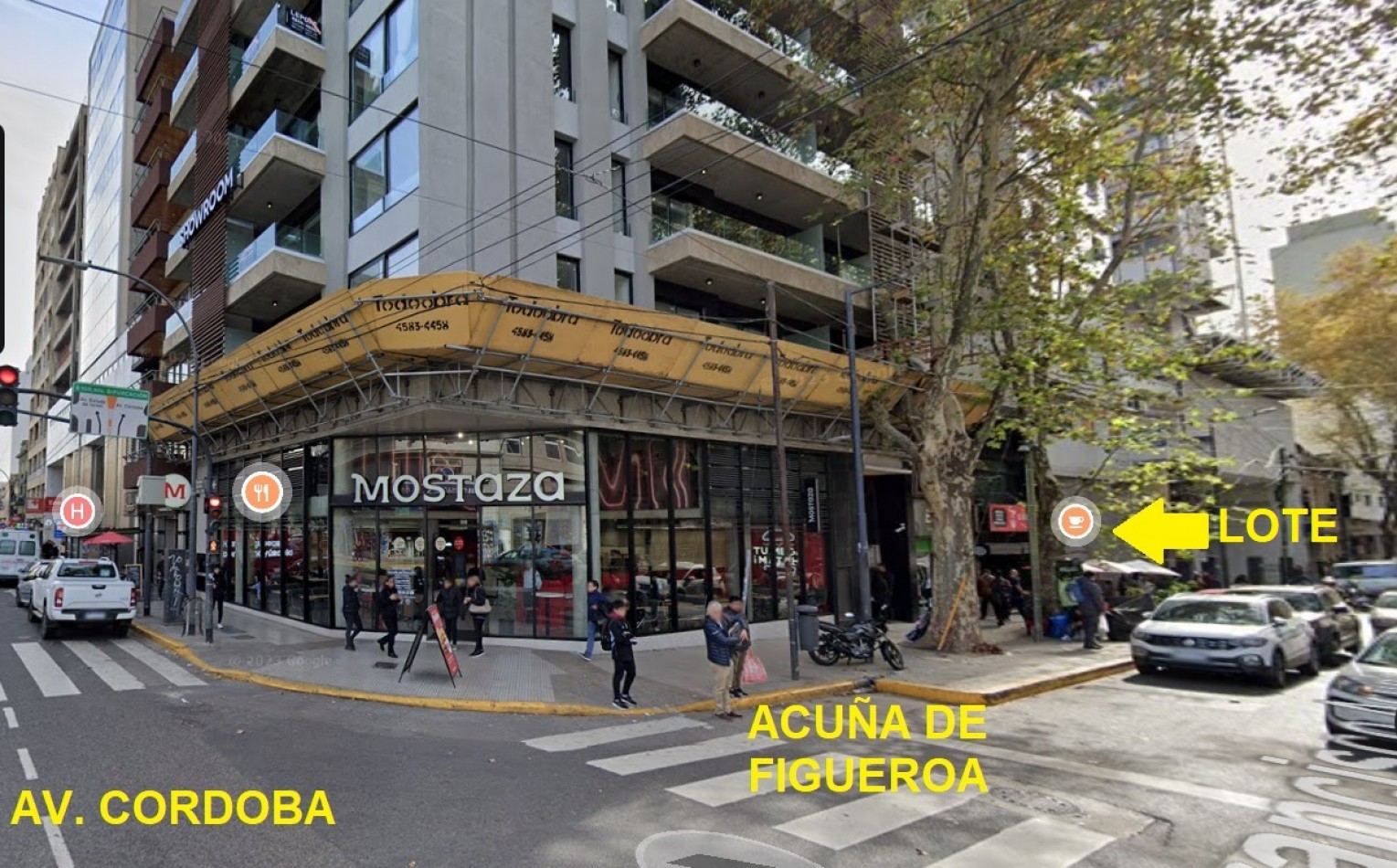 ZONA COMERCIAL A METROS DE AV. CORDOBA  AL LADO DEL SANATORIO GUEMES 1.545m2 VENDIBLES