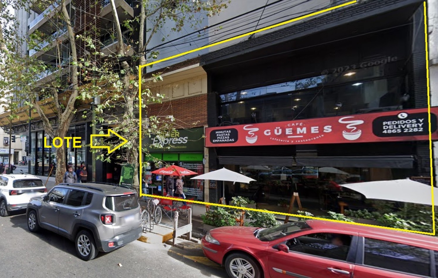ZONA COMERCIAL A METROS DE AV. CORDOBA  AL LADO DEL SANATORIO GUEMES 1.545m2 VENDIBLES