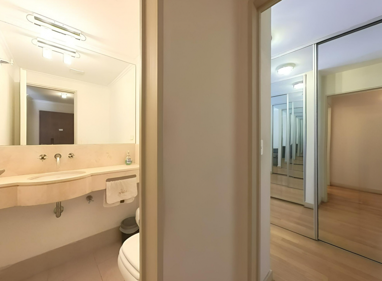2 Amb de 70 m² AMOBLADO Piso 6 Balcon Terraza Agradable Vista a Jardines y Piscina Bayres Madero