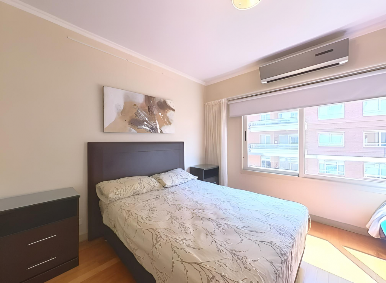 2 Amb de 70 m² AMOBLADO Piso 6 Balcon Terraza Agradable Vista a Jardines y Piscina Bayres Madero