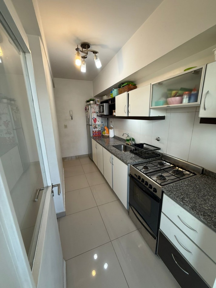 Impecable 3 Amb Contra Frente Balcon Terraza Parrilla 2 Baños Agradable Vista
