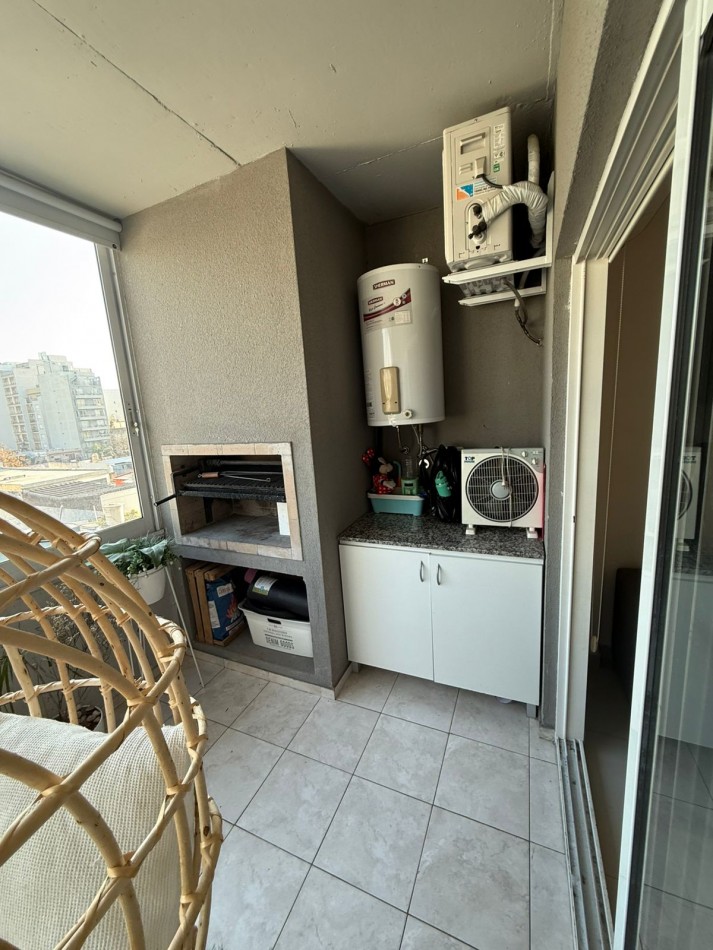 Impecable 3 Amb Contra Frente Balcon Terraza Parrilla 2 Baños Agradable Vista
