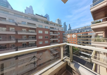 2 Amb de 70 m² AMOBLADO Piso 6 Balcon Terraza Agradable Vista a Jardines y Piscina Bayres Madero